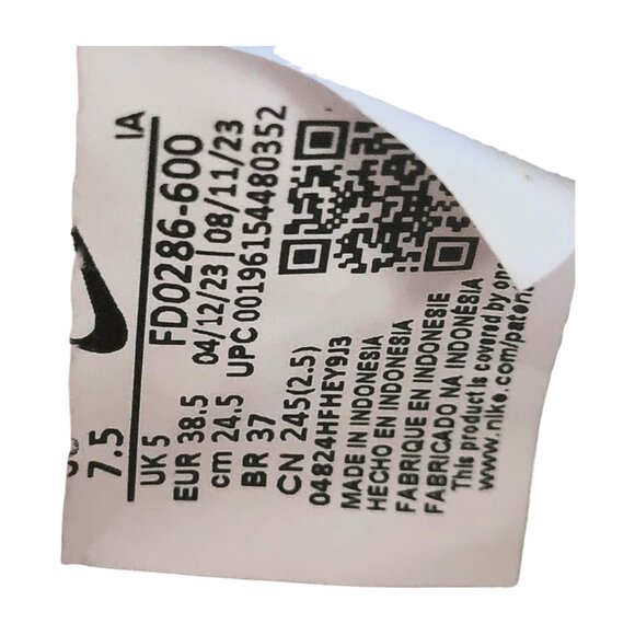 Nike Court Royale 2 Mid FD0286-600 Womens Pink Lifestyle Sneakers Shoes 7.5 - Picture 5 of 10